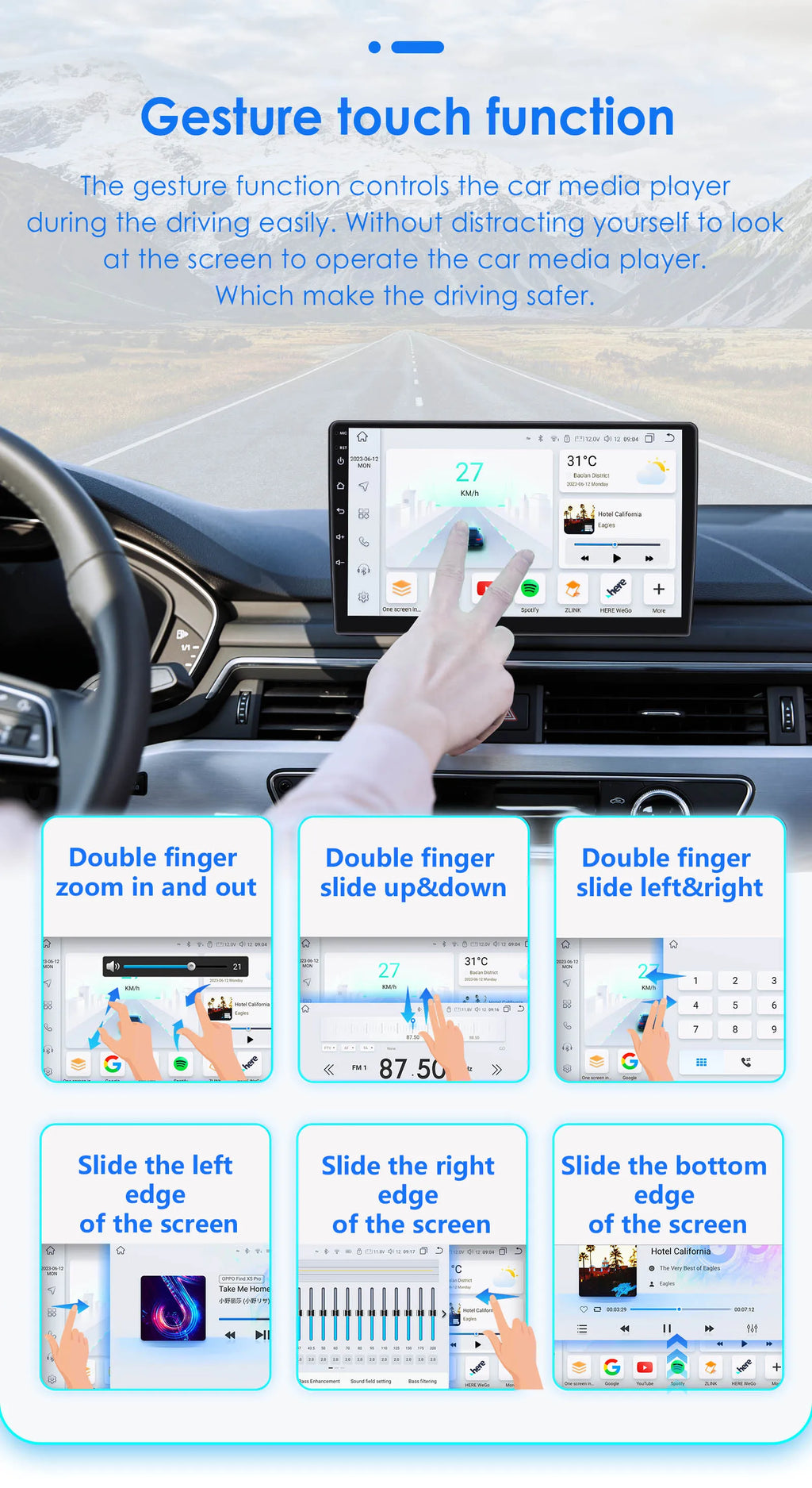 HIZPO 2Din 7inch Android Car Radio for Opel Astra H G J Zafira B Corsa C D Antara Vectra Vivaro GPS RDS DSP 4G CarPlay Autoradio