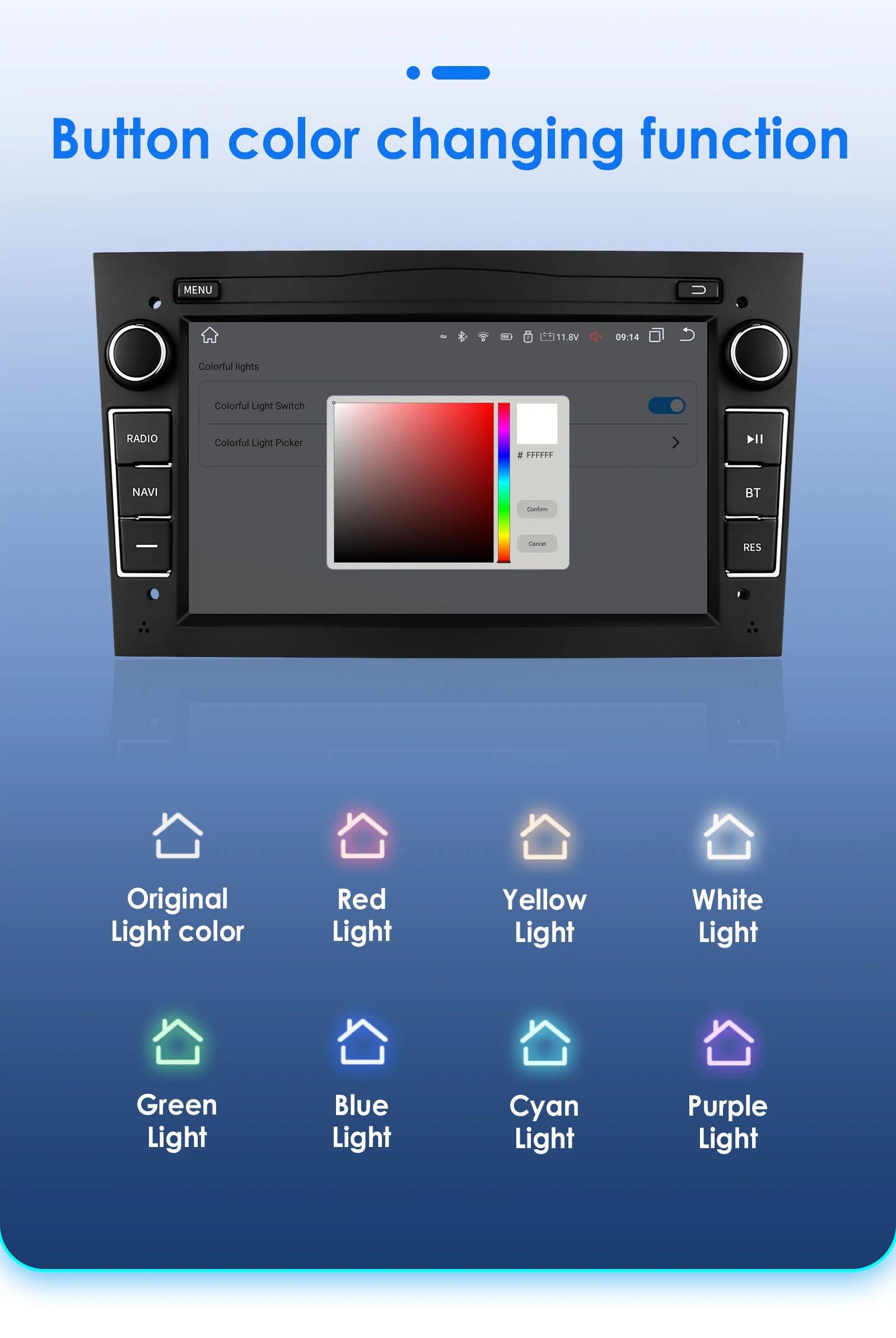 HIZPO 2Din 7inch Android Car Radio for Opel Astra H G J Zafira B Corsa C D Antara Vectra Vivaro GPS RDS DSP 4G CarPlay Autoradio