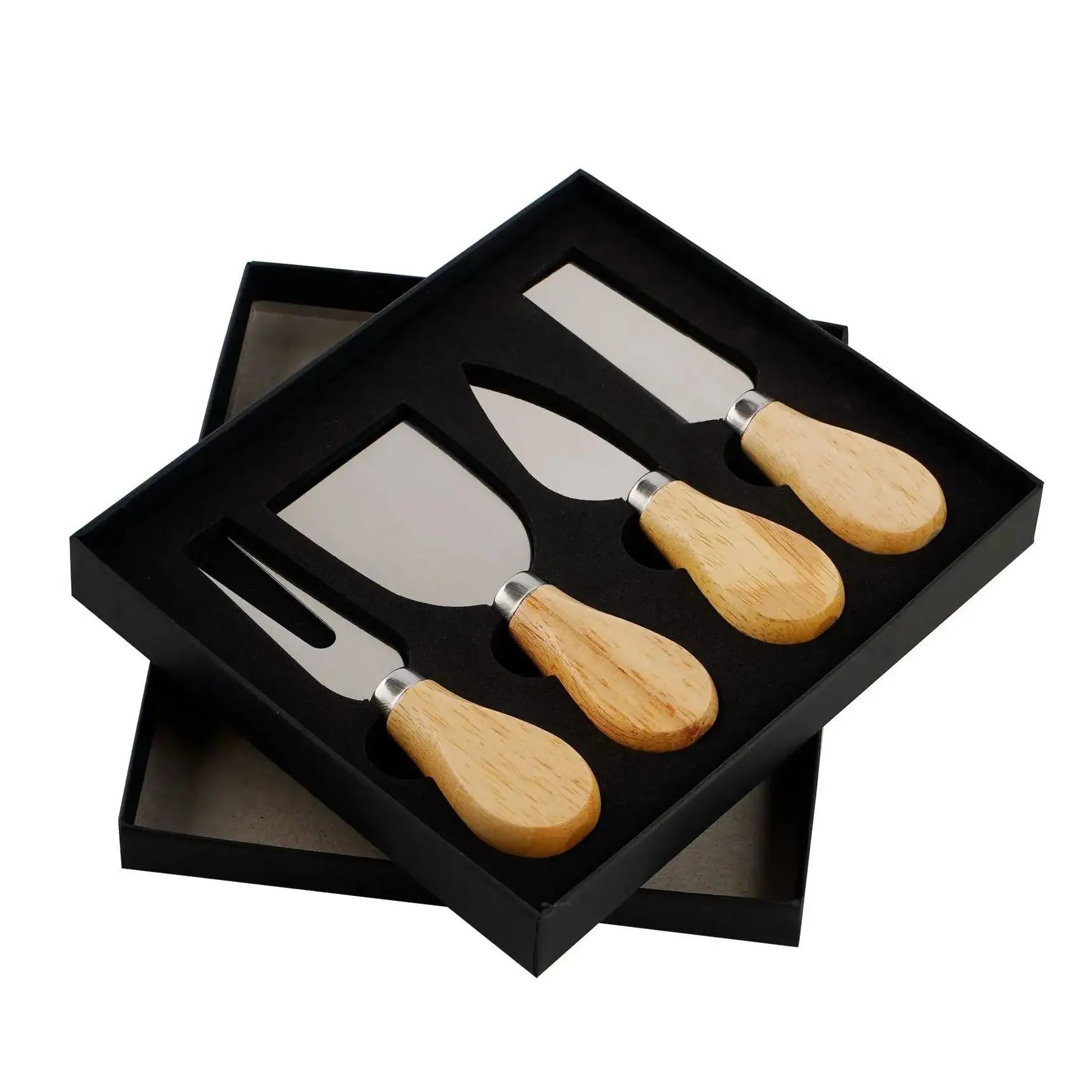 Kitchen Manual Cheese Knife Set Multi-functional Cheese Cutter Fork In Box